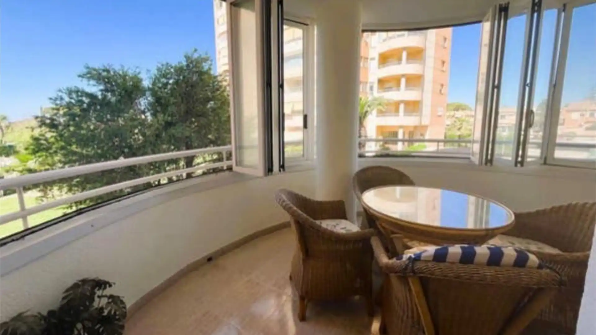 Terraza de Apartamento de alquiler en Orihuela con Calefacción, Jardín privado y Terraza