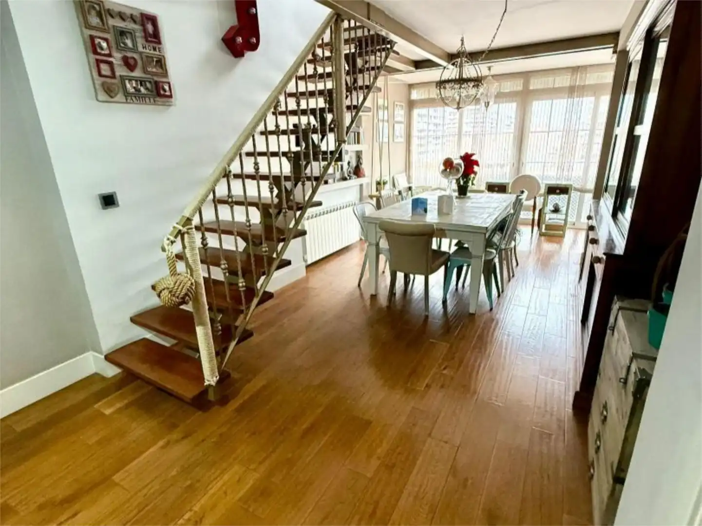 Dining room of Flat for sale in Alcorcón  with Air Conditioner, Terrace and Balcony