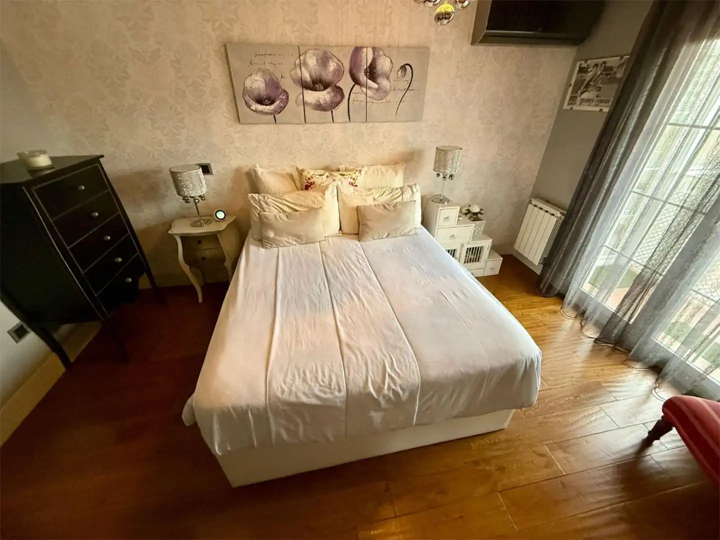 Bedroom of Flat for sale in Alcorcón  with Air Conditioner, Terrace and Balcony