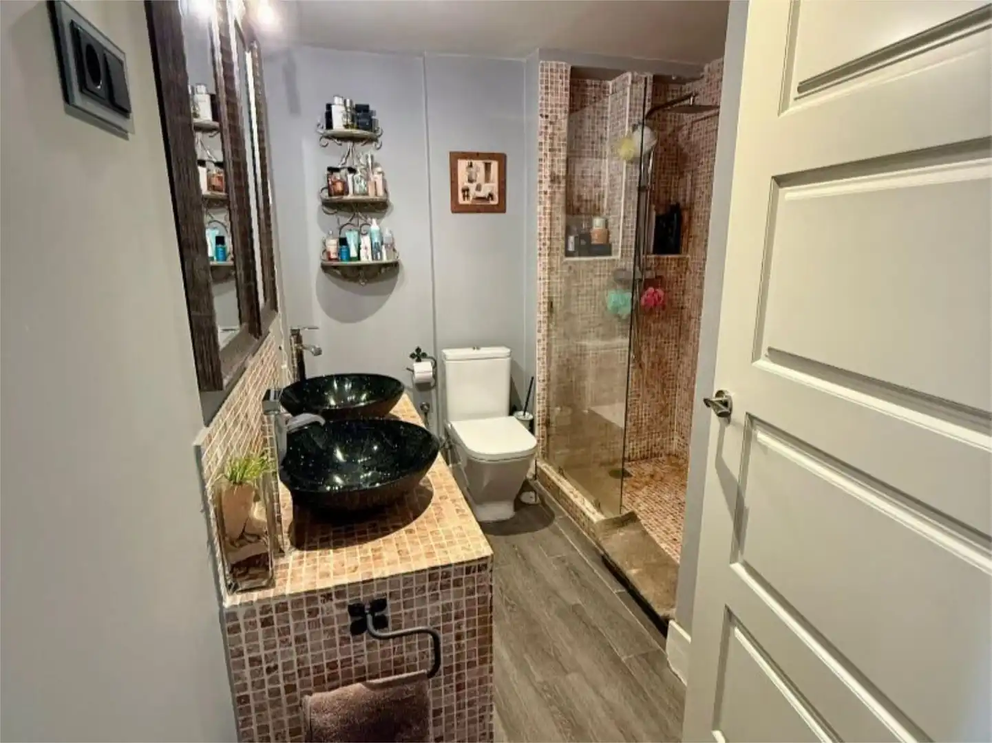 Bathroom of Flat for sale in Alcorcón  with Air Conditioner, Terrace and Balcony