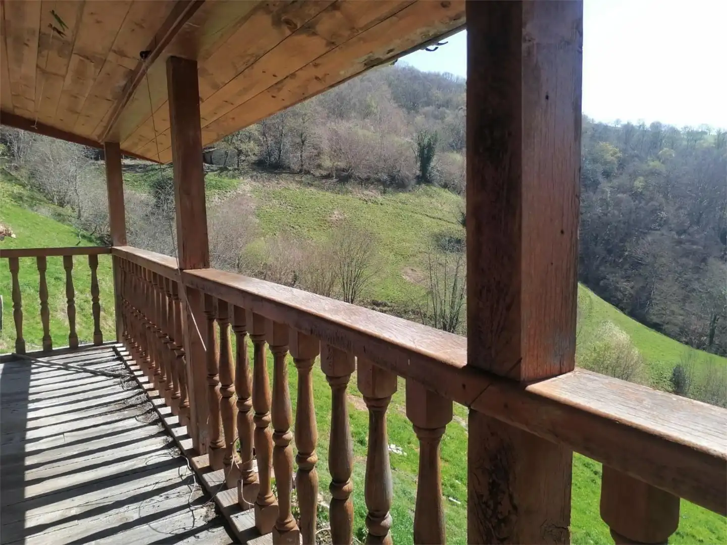 Balcony of Flat for sale in Piloña  with Private garden and Balcony