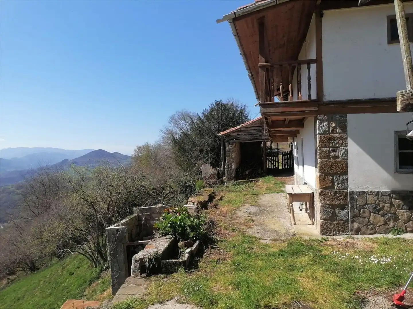 Exterior view of Flat for sale in Piloña  with Private garden and Balcony