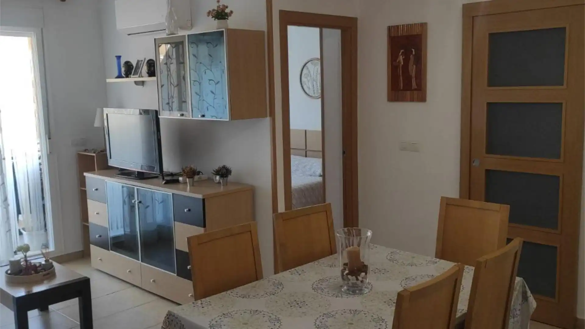 Comedor de Piso en venta en Oropesa del Mar / Orpesa con Aire acondicionado, Terraza y Piscina