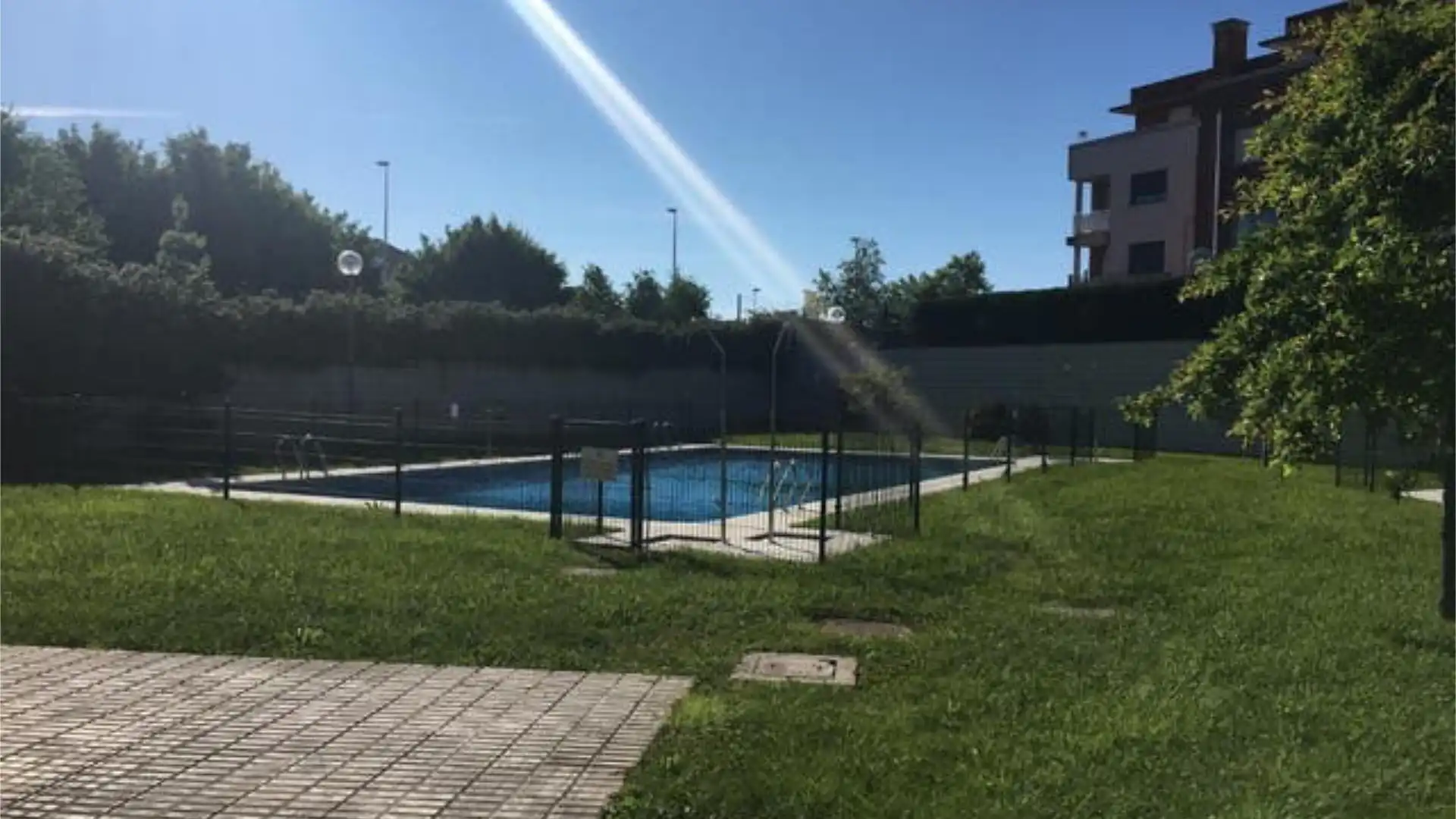 Swimming pool of Flat for rent in Santa Cruz de Bezana  with Heating, Private garden and Swimming Pool
