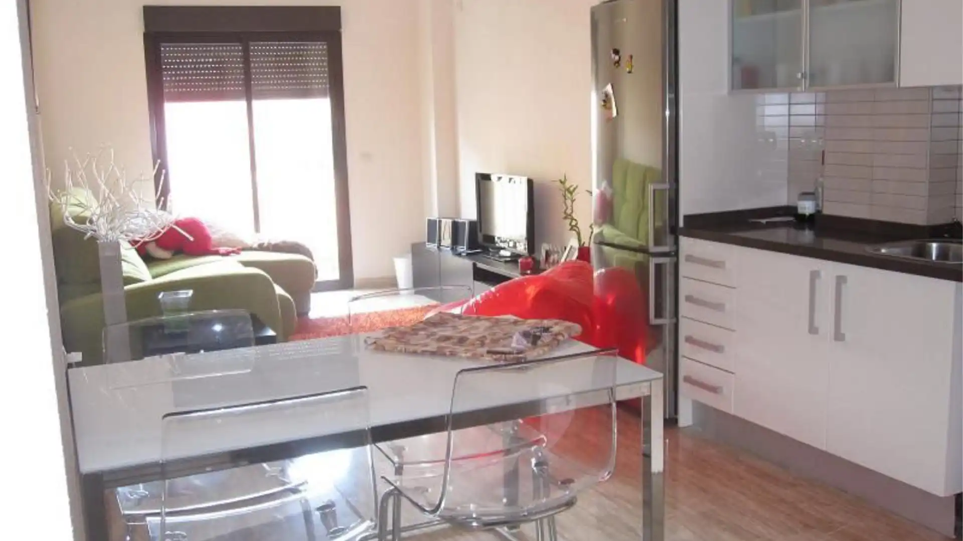 Cocina de Piso de alquiler en Elche / Elx con Aire acondicionado y Balcón