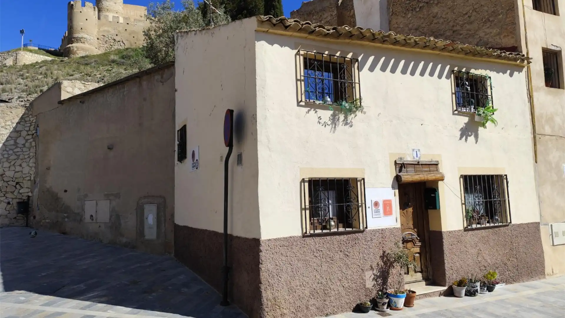 Exterior view of Flat for rent in Biar  with Air Conditioner, Heating and Terrace