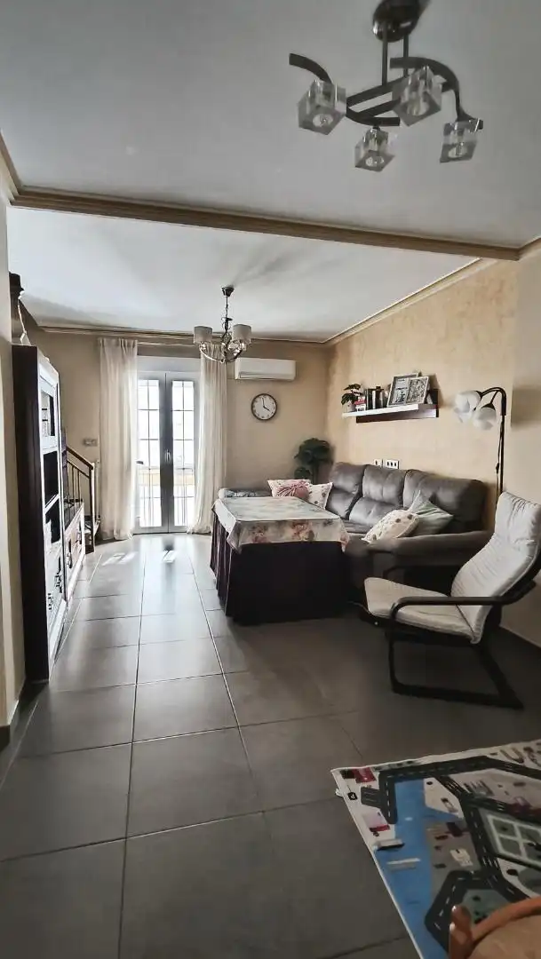 Living room of Single-family semi-detached for sale in Molvízar  with Air Conditioner and Terrace