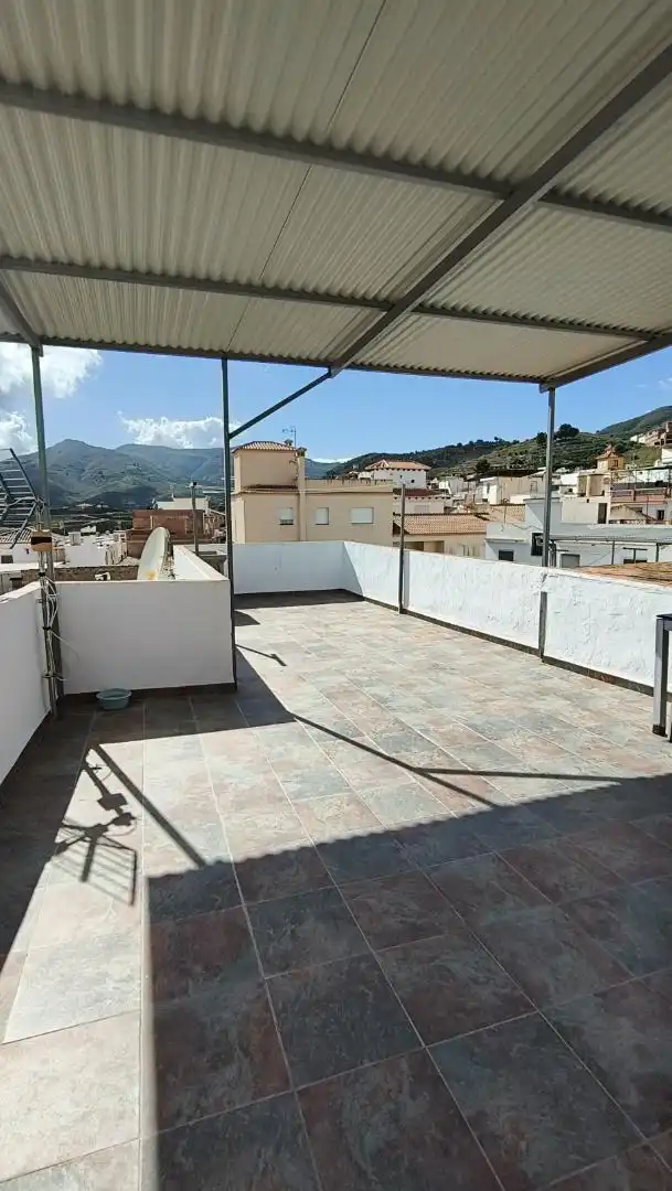 Terrasse von Einfamilien-Reihenhaus zum Verkauf in Molvízar mit Klimaanlage und Terrasse