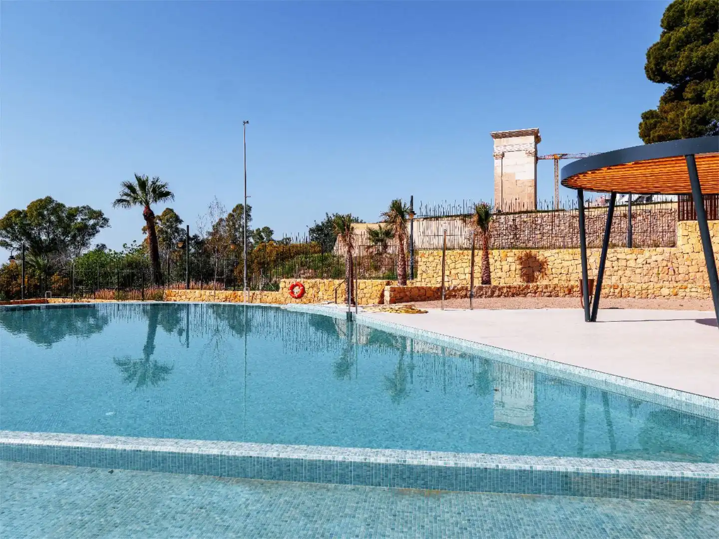 Flat for sale in Polígono Almadraba Pp 13, 8, Platja de Vila Joiosa Swimming pool of Flat for sale in Villajoyosa / La Vila Joiosa with Terrace, Swimming Pool and Balcony