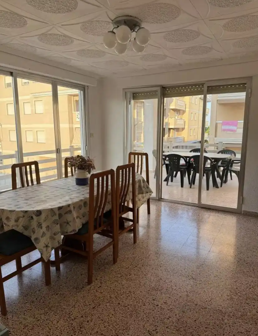 Esszimmer von Wohnung zur Miete in Moncofa mit Heizung, Terrasse und Möbliert