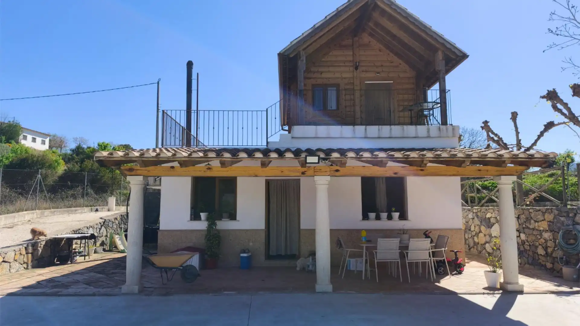 Exterior view of Country homes for rent in Moratalla  with Air Conditioner, Heating and Terrace