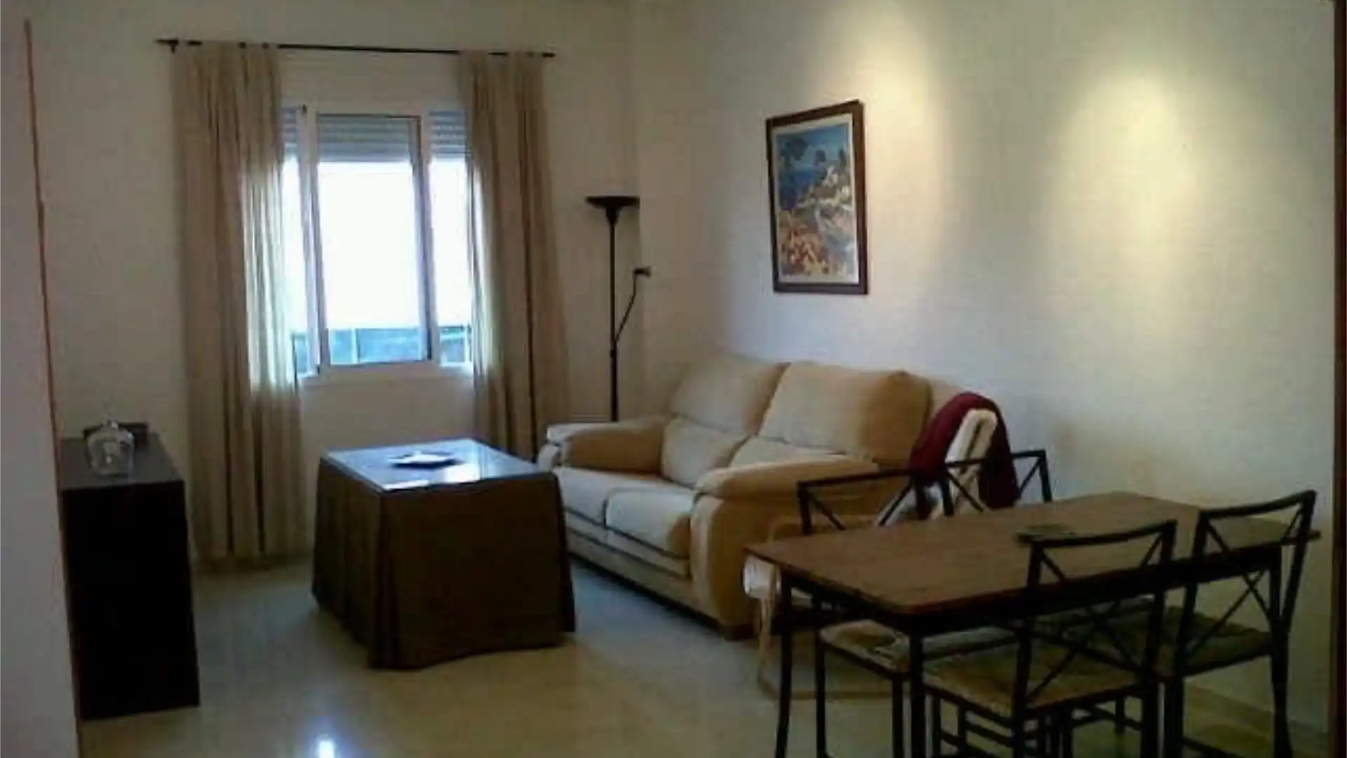 Living room of Apartments for rent in Sanlúcar la Mayor  with Furnished