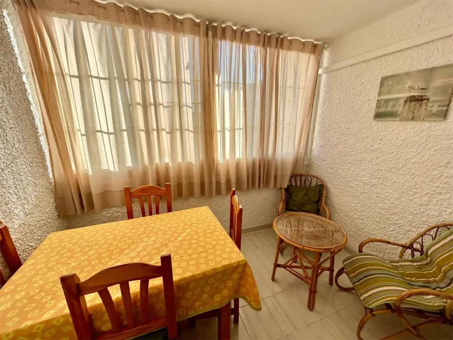 Wohnung zum Verkauf in Urbanizacion Catania, 1, Tomás Maestre Esszimmer von Wohnung zum Verkauf in La Manga del Mar Menor mit Klimaanlage, Heizung und Privatgarten