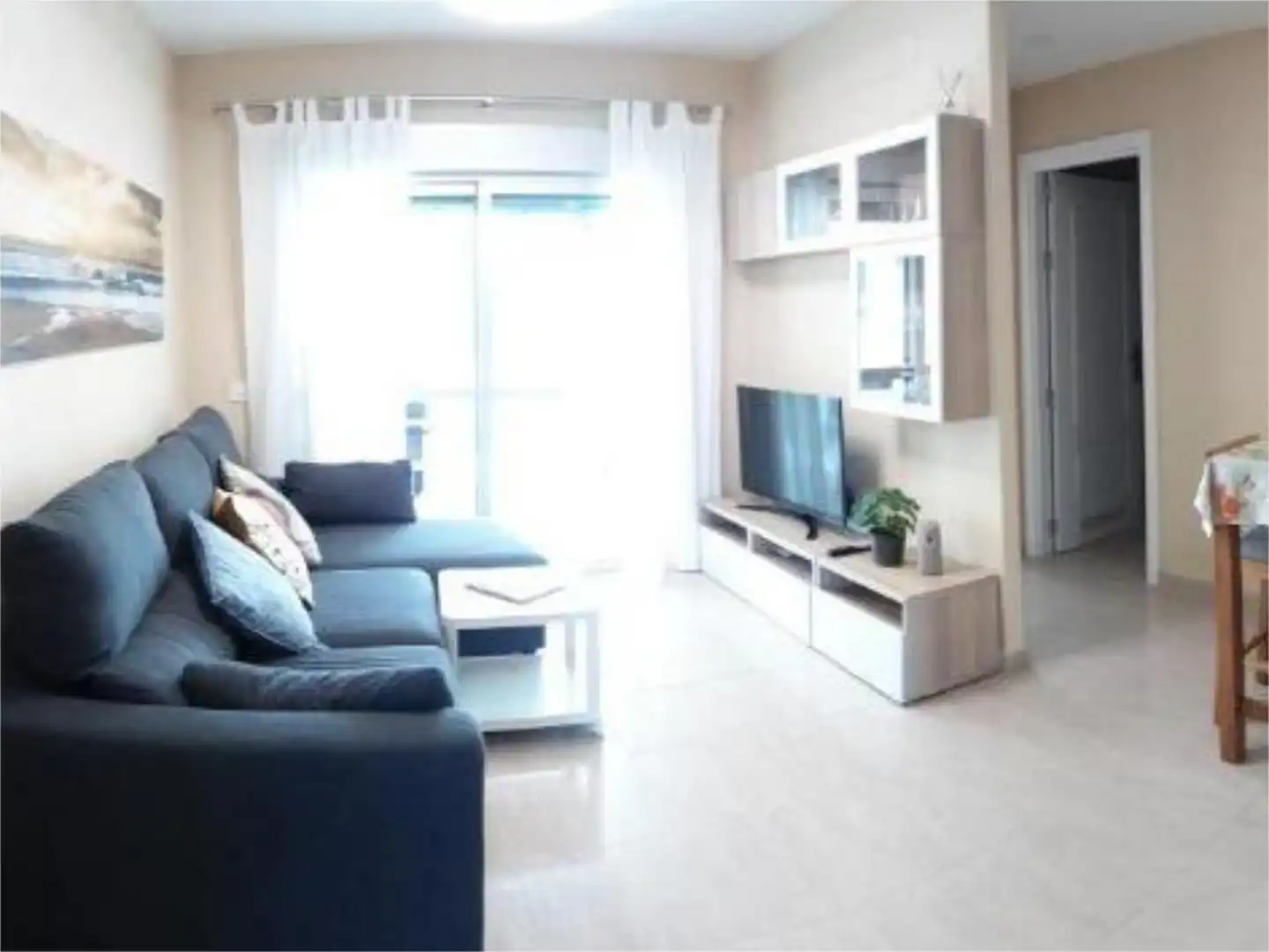 Flat for rent in Avenida del Sur, 1, Golf del Sur - Amarilla Golf Living room of Flat for rent in San Miguel de Abona with Terrace, Swimming Pool and Furnished
