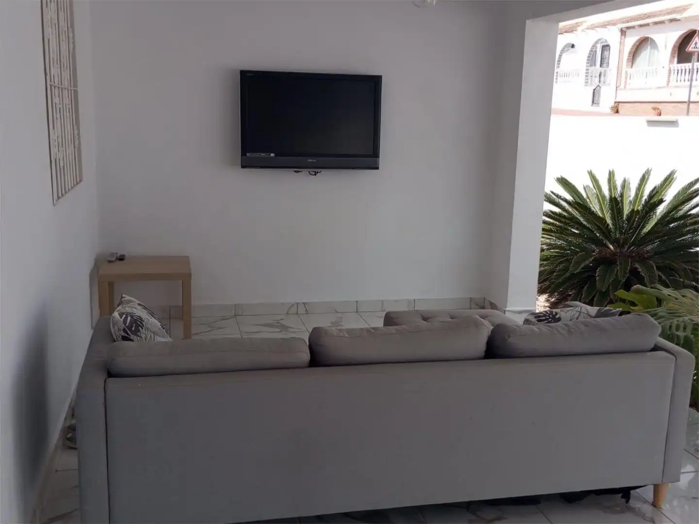 Piso en venta en Calle Ajedreas, 90, Mazarrón Casco Urbano Sala de estar de Piso en venta en Mazarrón con Aire acondicionado, Calefacción y Jardín privado
