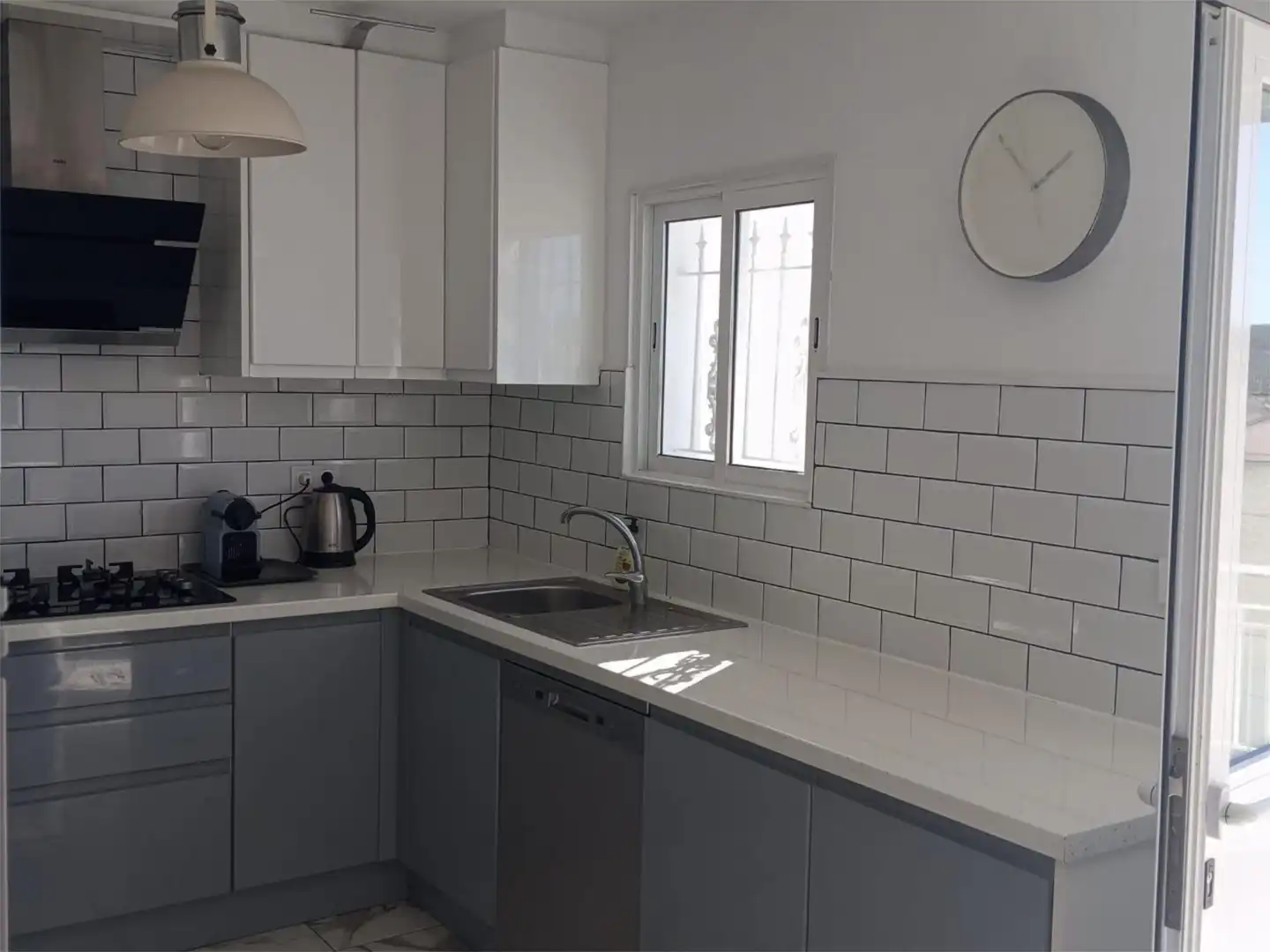 Piso en venta en Calle Ajedreas, 90, Mazarrón Casco Urbano Cocina de Piso en venta en Mazarrón con Aire acondicionado, Calefacción y Jardín privado