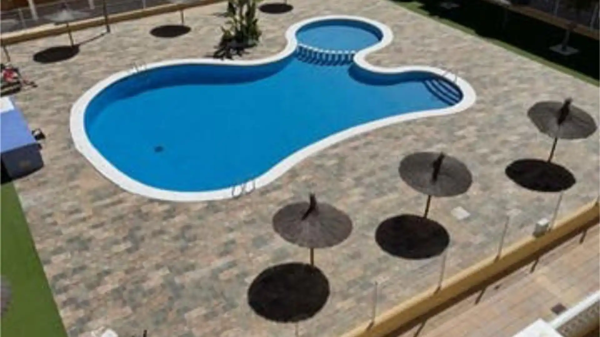 Piscina de Apartamento de alquiler en Torrevieja con Piscina y Amueblado