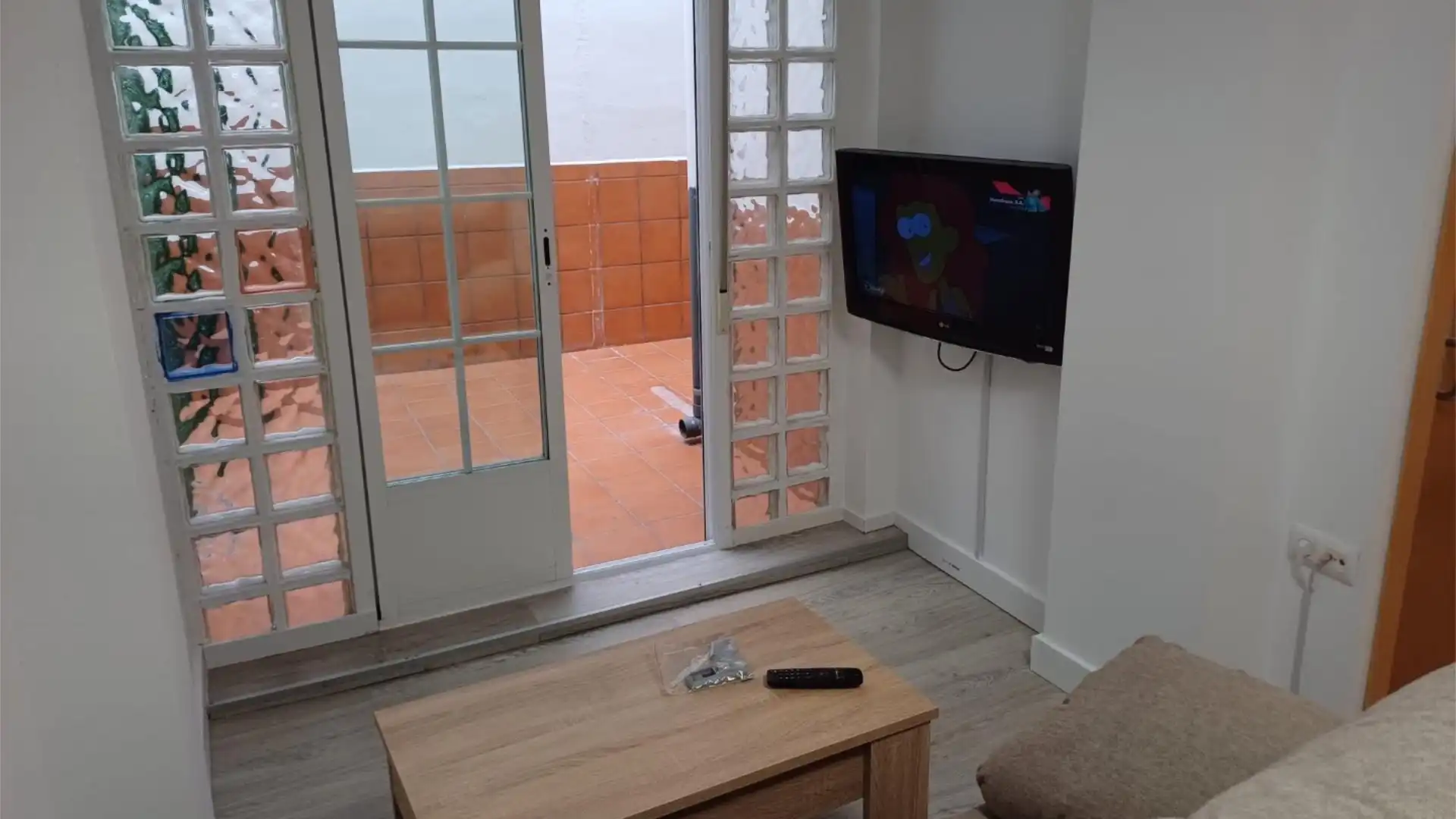 Sala de estar de Apartamento de alquiler en Úbeda con Aire acondicionado, Calefacción y Parquet