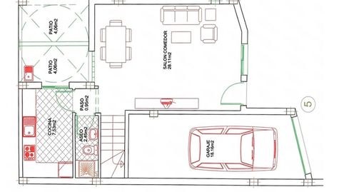 Foto 2 von Einfamilien-Reihenhaus zum Verkauf in Calle Encina, 11, Centro, Fuente Álamo de Murcia