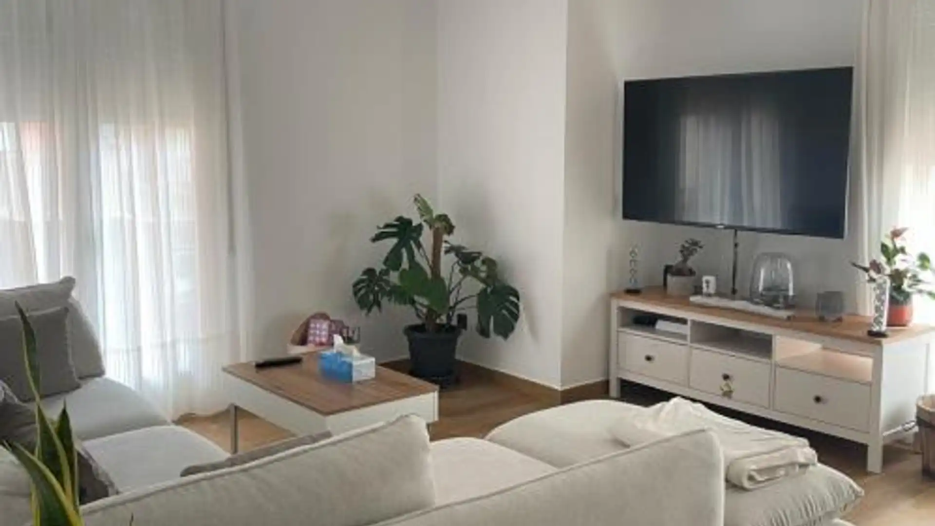 Living room of Flat for sale in Blanes  with Air Conditioner and Balcony