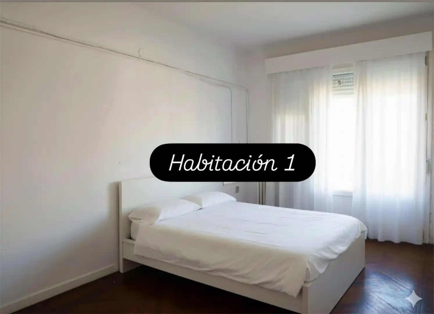 Bedroom of Flat for share in Briviesca  with Heating, Terrace and Furnished