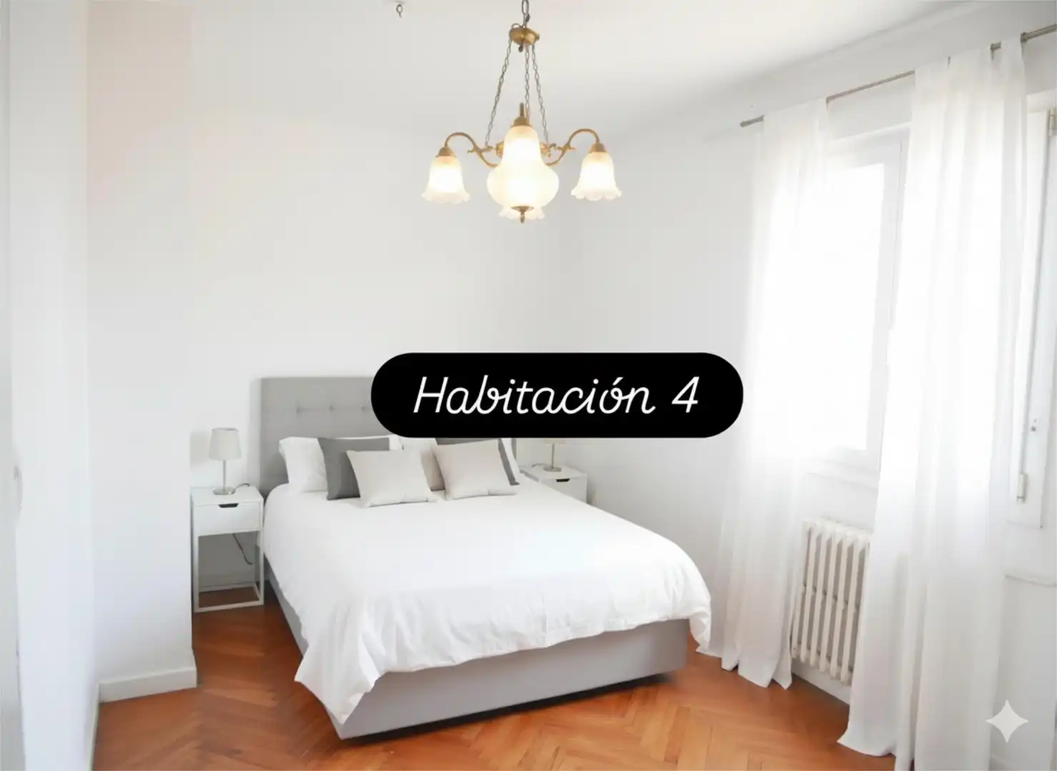 Bedroom of Flat for share in Briviesca  with Heating, Terrace and Furnished