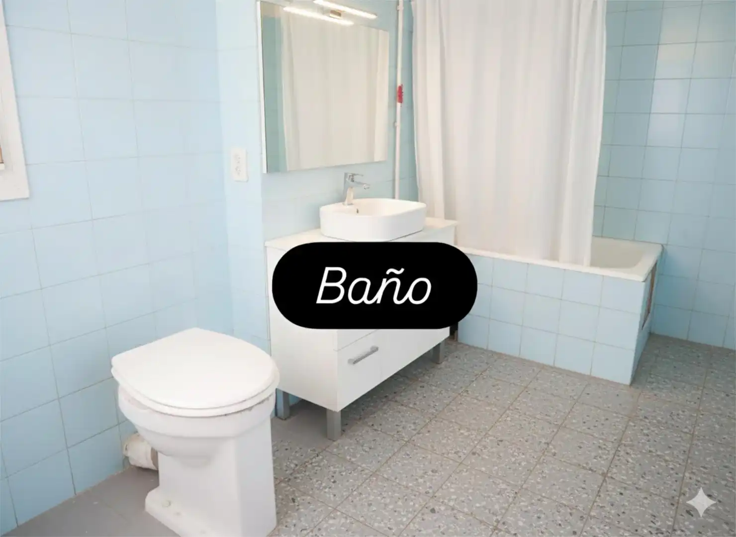 Bathroom of Flat for share in Briviesca  with Heating, Terrace and Furnished