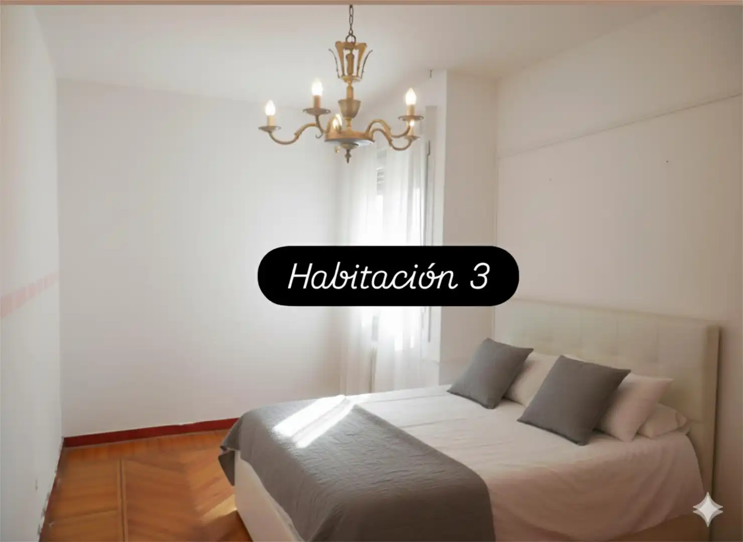 Bedroom of Flat for share in Briviesca  with Heating, Terrace and Furnished