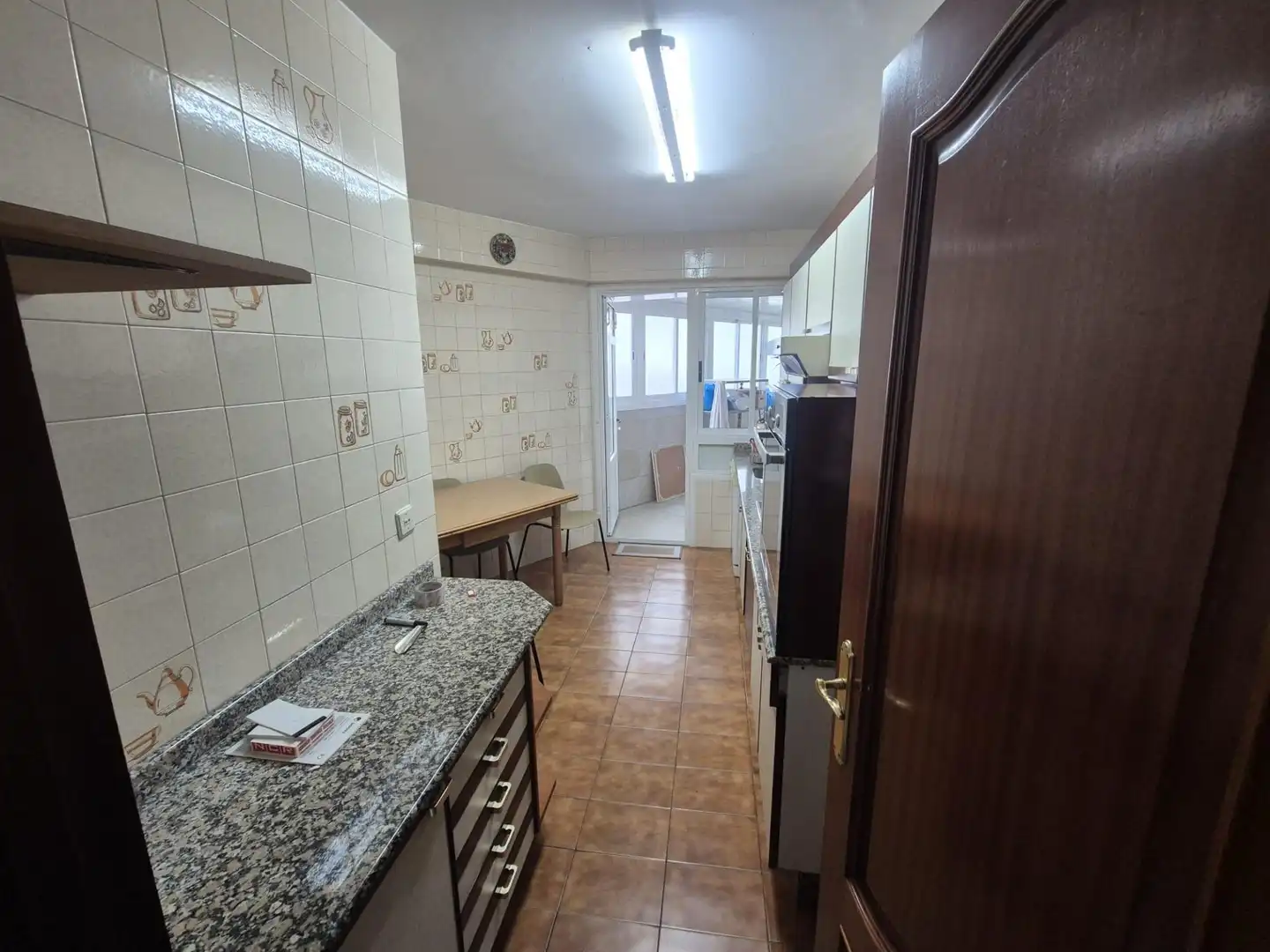 Küche von Wohnung zur untervermieten in A Coruña Capital  mit Möbliert