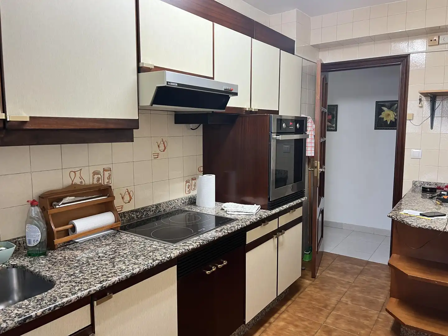Küche von Wohnung zur untervermieten in A Coruña Capital  mit Möbliert