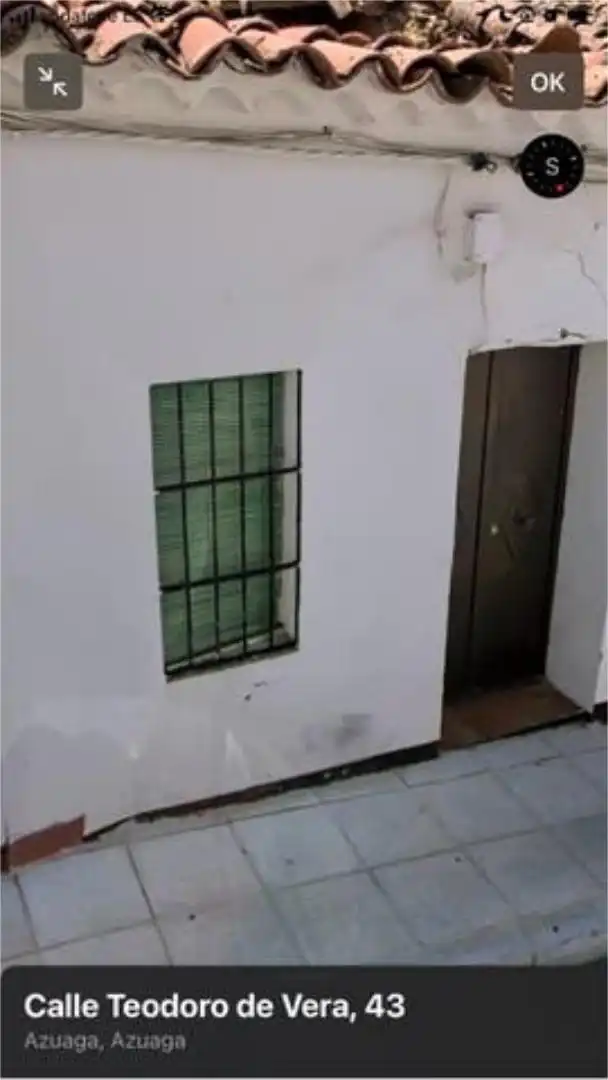 Vista exterior de Casa o xalet en venda en Azuaga amb Terrassa