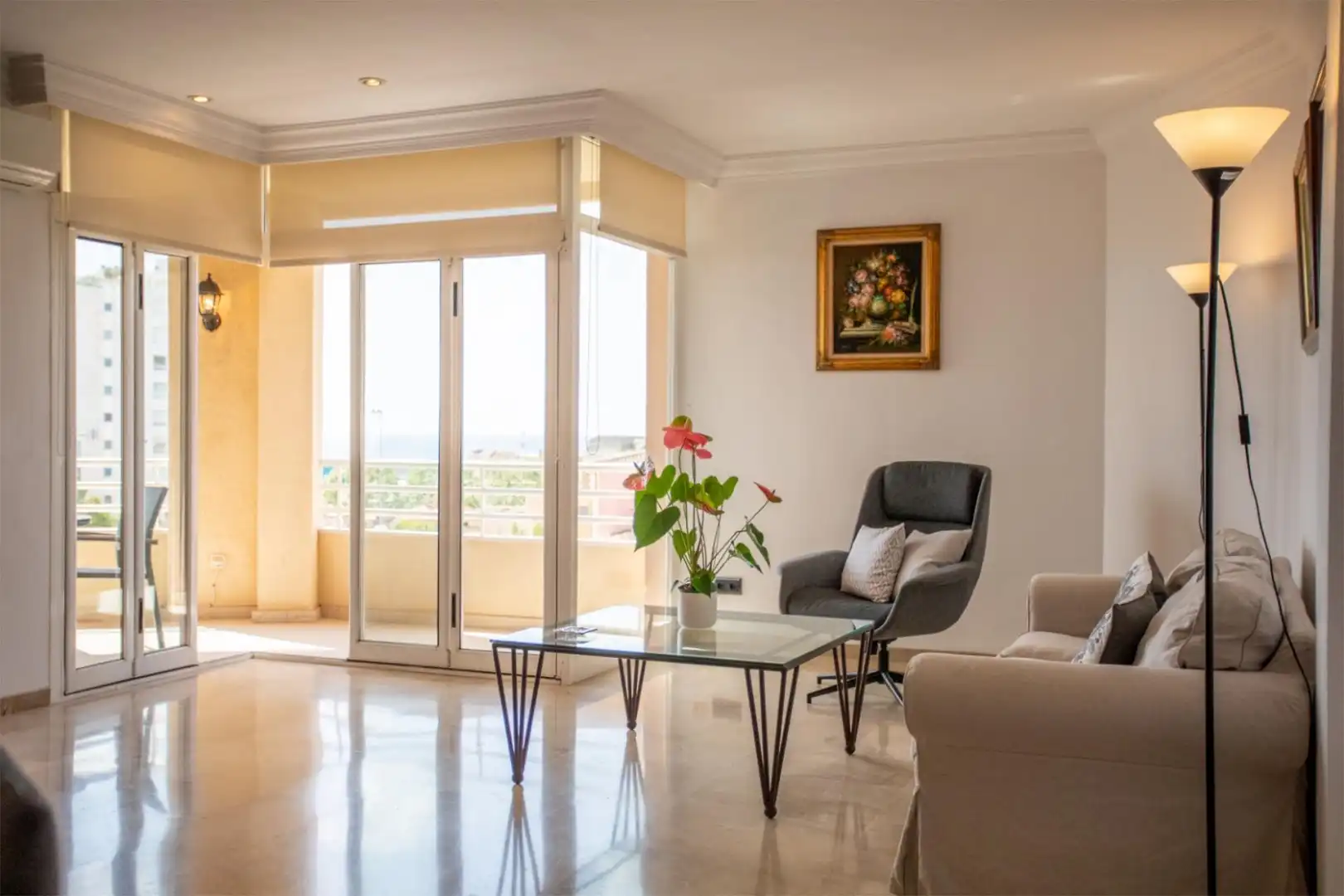 Pis en venda a Avinguda de Gabriel Roca, 45, Porto Pi Sala d'estar de Pis en venda en Palma de Mallorca amb Aire condicionat, Terrassa i Piscina