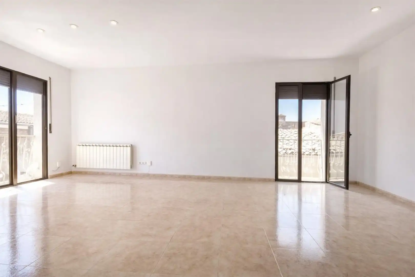 Sala d'estar de Pis en venda en Tàrrega amb Aire condicionat i Terrassa
