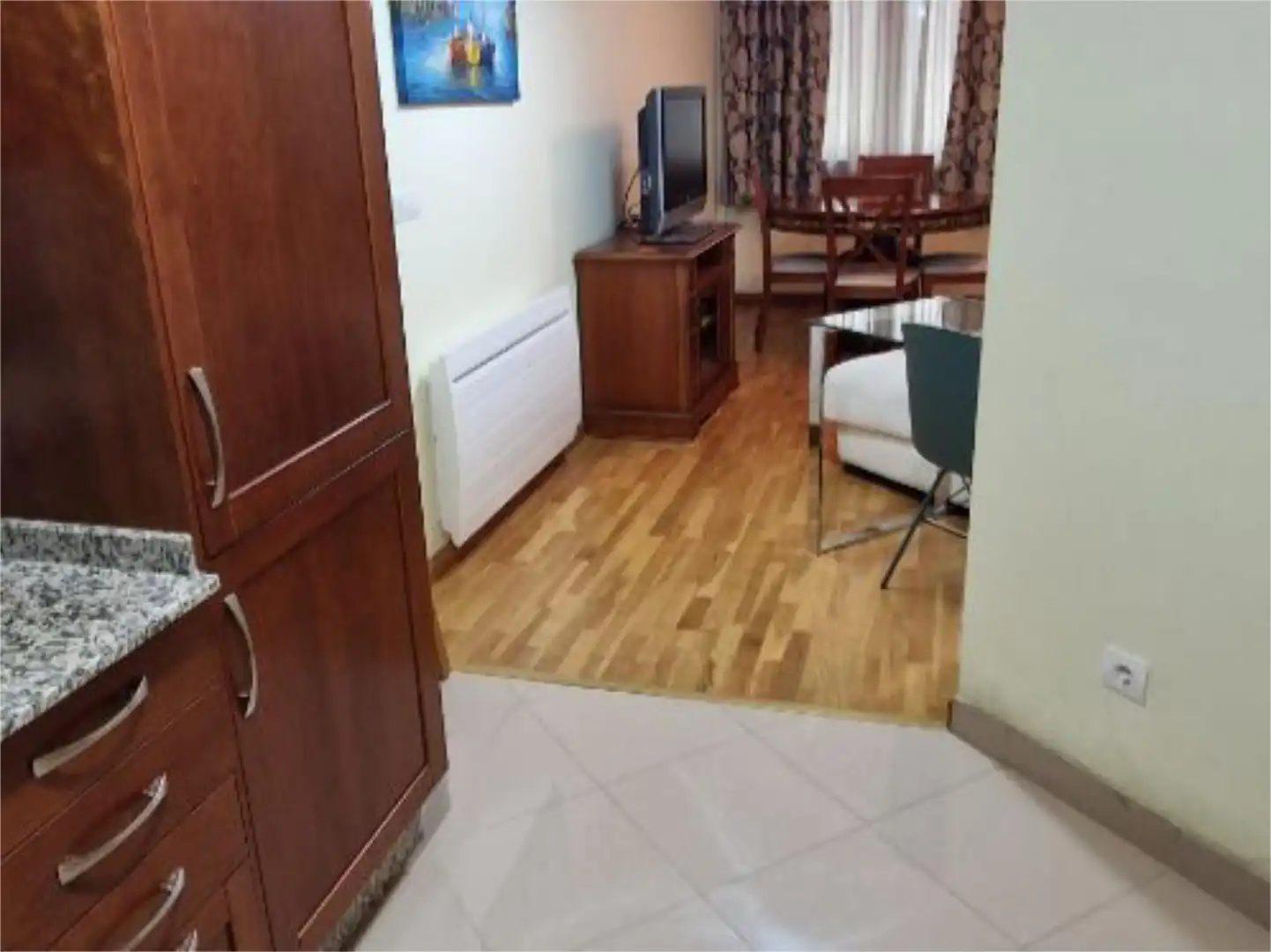Wohnzimmer von Wohnung zum Verkauf in Cedeira mit Heizung, Parkett und Möbliert