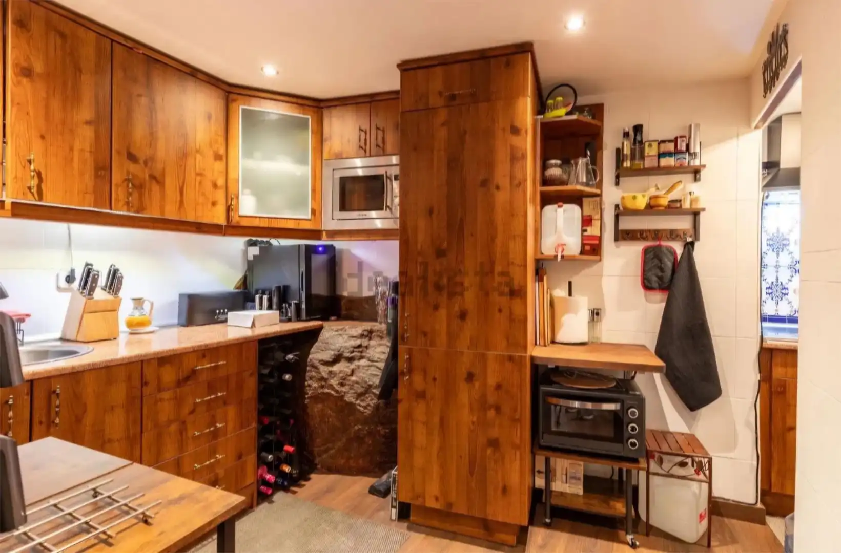 Casa o chalet en venta en Calle de la Fuente, 33, Valverde de la Vera Cocina de Casa o chalet en venta en Valverde de la Vera con Aire acondicionado, Calefacción y Parquet