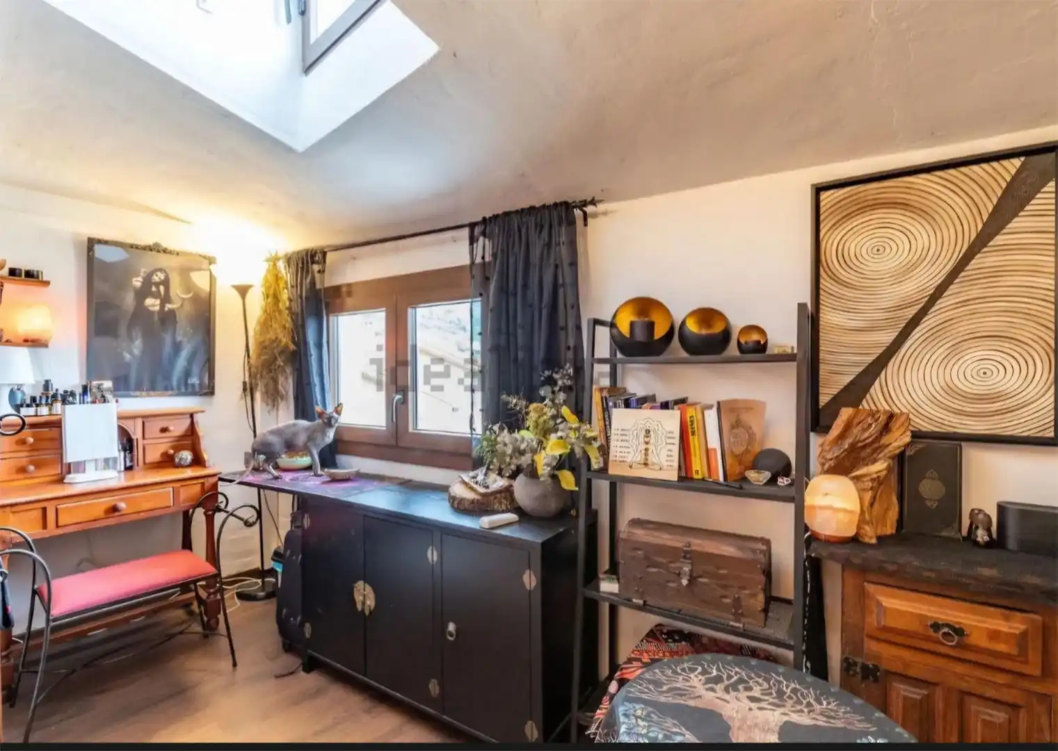 Casa o chalet en venta en Calle de la Fuente, 33, Valverde de la Vera Sala de estar de Casa o chalet en venta en Valverde de la Vera con Aire acondicionado, Calefacción y Parquet
