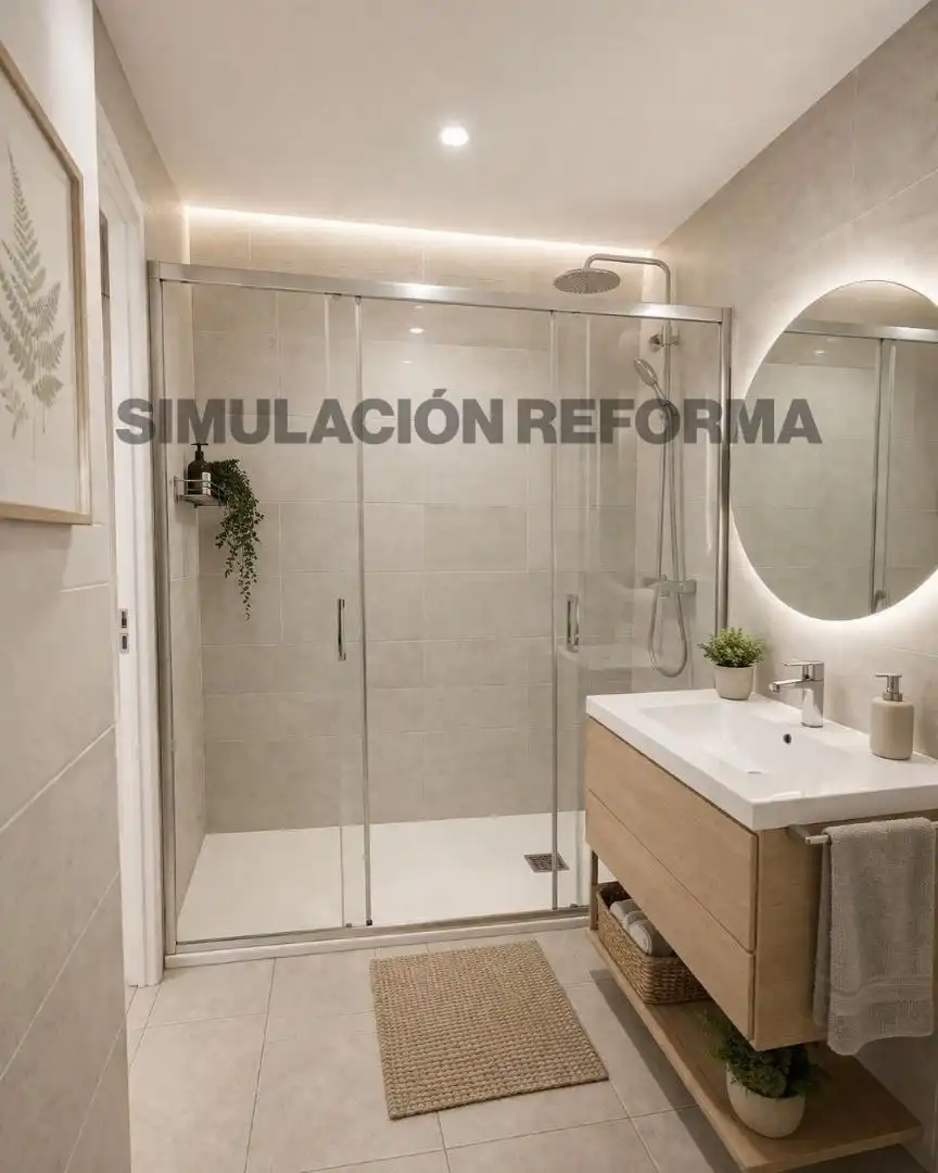 Attic for sale in Avenida de Pío XII, 94, Castilla Bathroom of Attic for sale in Madrid Capital with Air Conditioner, Terrace and Swimming Pool