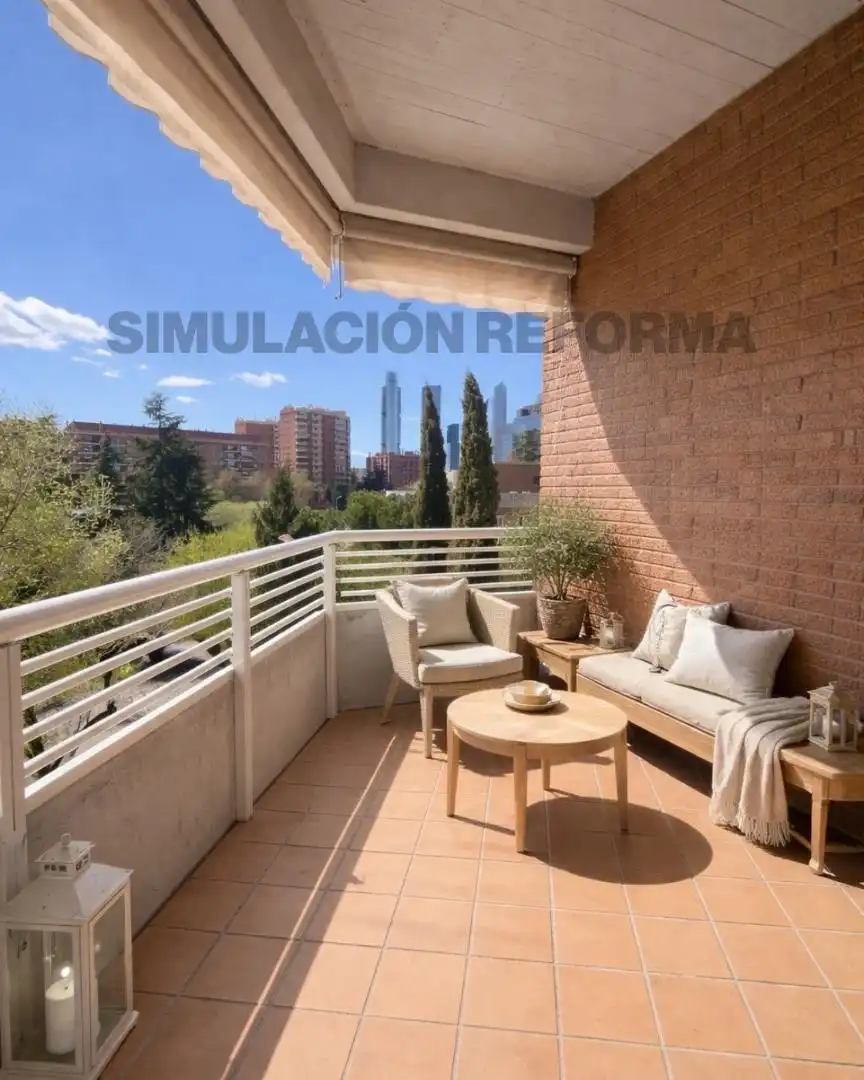 Attic for sale in Avenida de Pío XII, 94, Castilla Terrace of Attic for sale in Madrid Capital with Air Conditioner, Terrace and Swimming Pool
