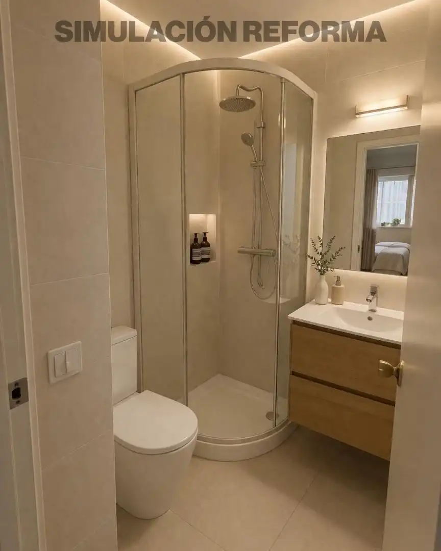 Attic for sale in Avenida de Pío XII, 94, Castilla Bathroom of Attic for sale in Madrid Capital with Air Conditioner, Terrace and Swimming Pool