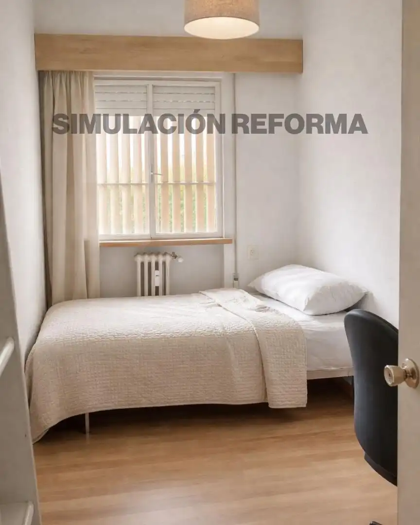 Attic for sale in Avenida de Pío XII, 94, Castilla Bedroom of Attic for sale in Madrid Capital with Air Conditioner, Terrace and Swimming Pool
