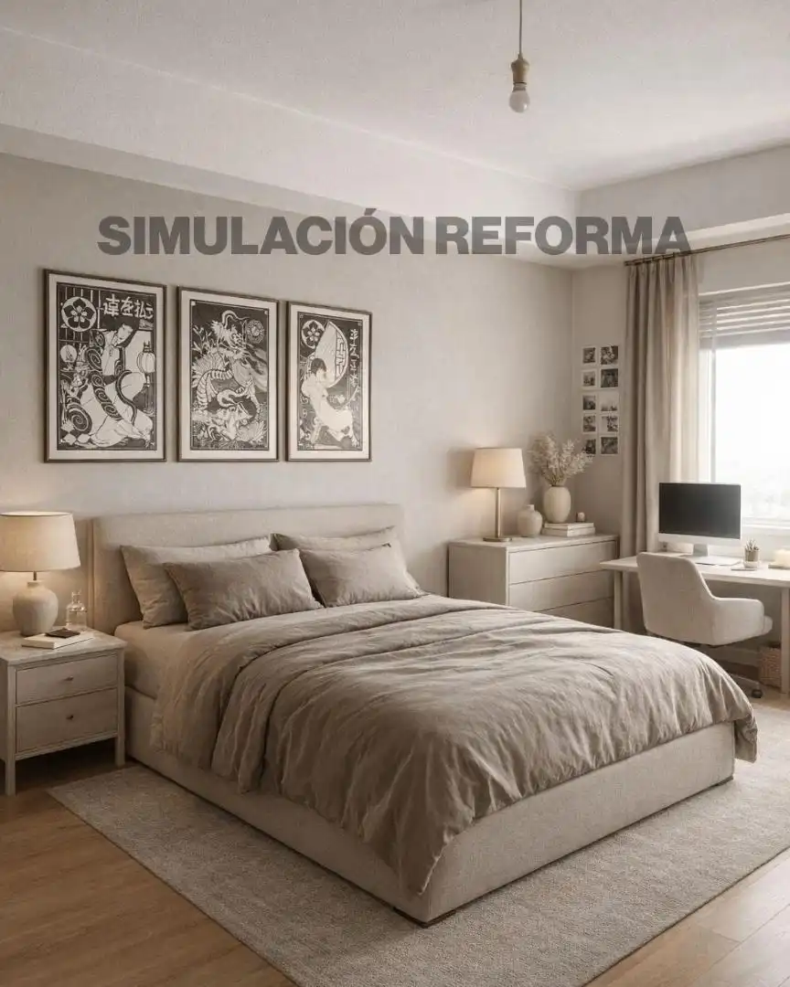 Attic for sale in Avenida de Pío XII, 94, Castilla Bedroom of Attic for sale in Madrid Capital with Air Conditioner, Terrace and Swimming Pool
