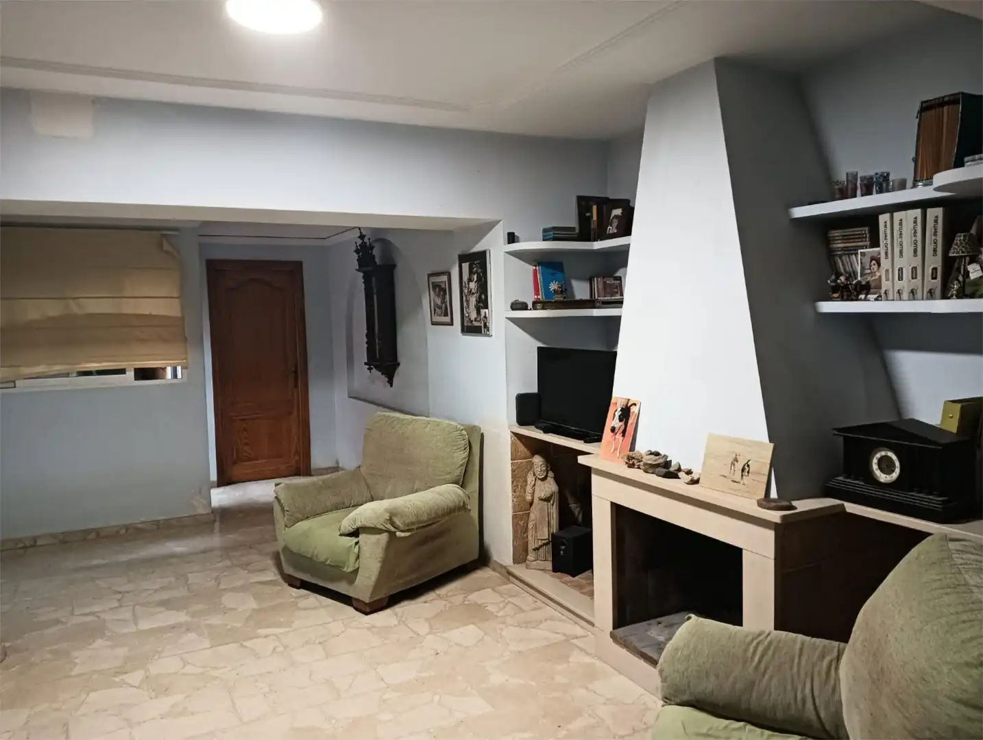 Casa adosada en venta en Carrer Sant Vicent, 18, El Real de Gandia Sala de estar de Casa adosada en venta en El Real de Gandia con Terraza