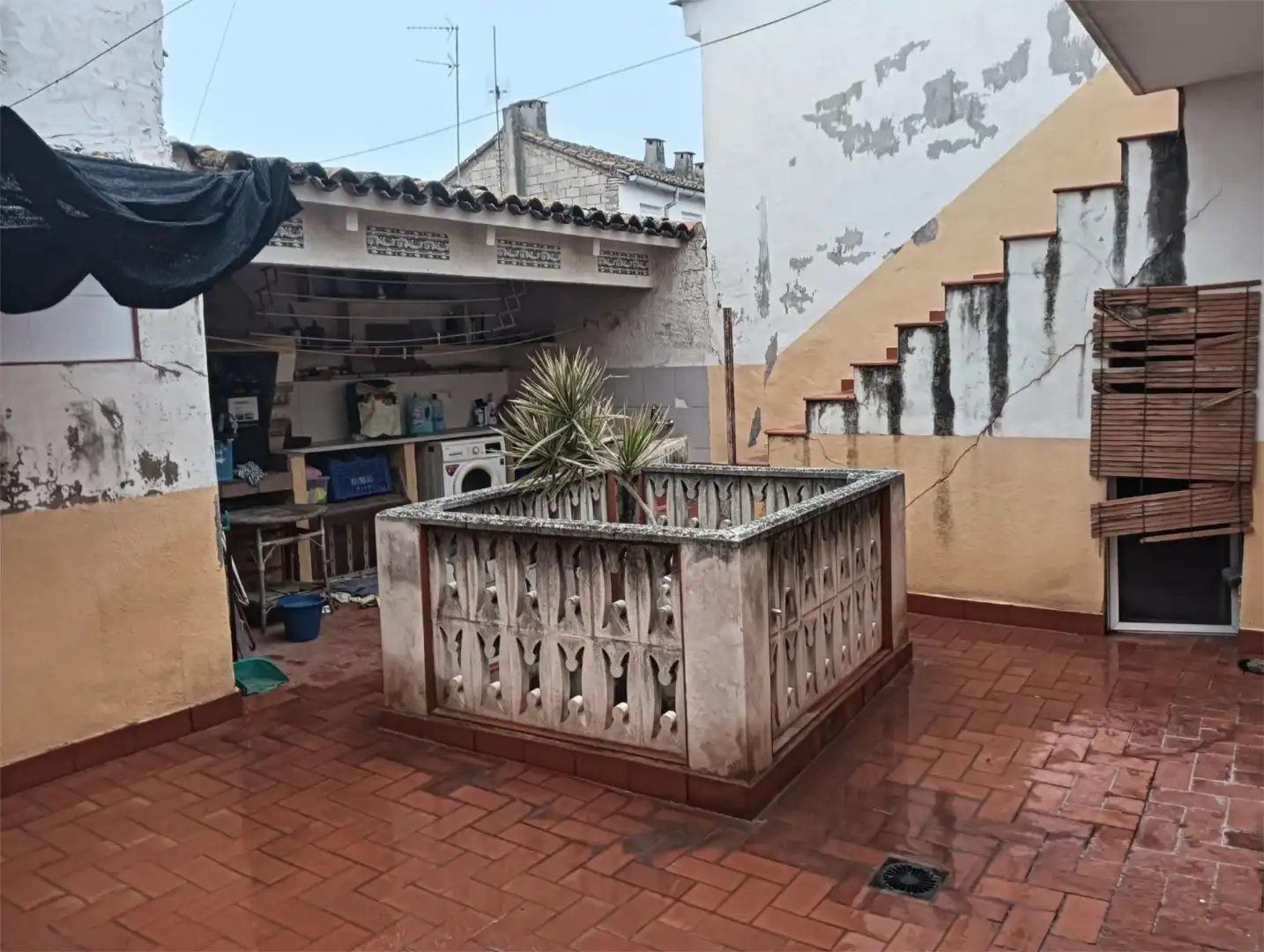 Casa adosada en venta en Carrer Sant Vicent, 18, El Real de Gandia Terraza de Casa adosada en venta en El Real de Gandia con Terraza