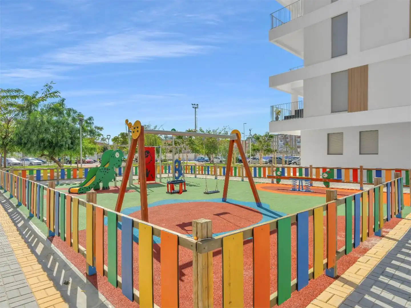 Flat for sale in Calle Menorca, 7, Los Guindos - Parque Mediterráneo - Santa Paula Terrace of Flat for sale in Málaga with Air Conditioner, Heating and Parquet flooring