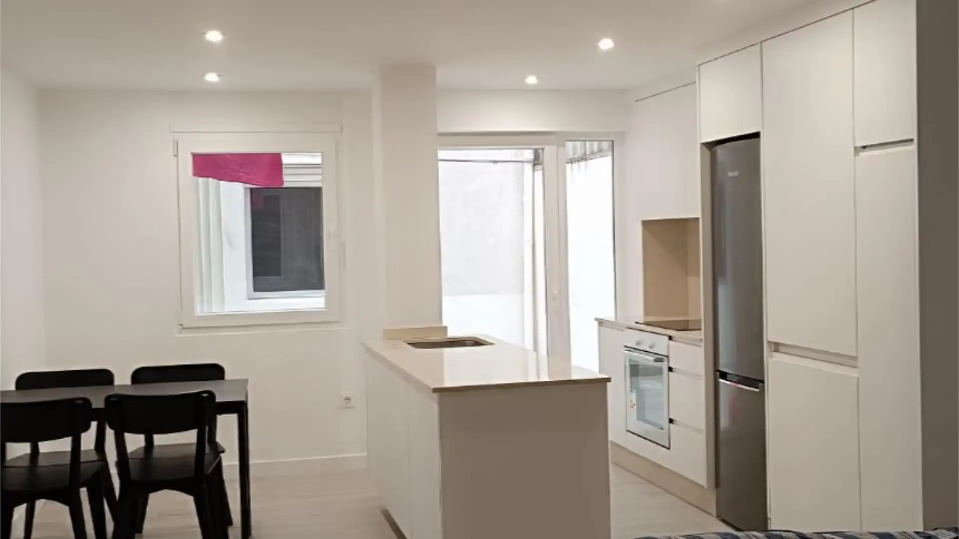 Kitchen of Flat for rent in Miño  with Furnished