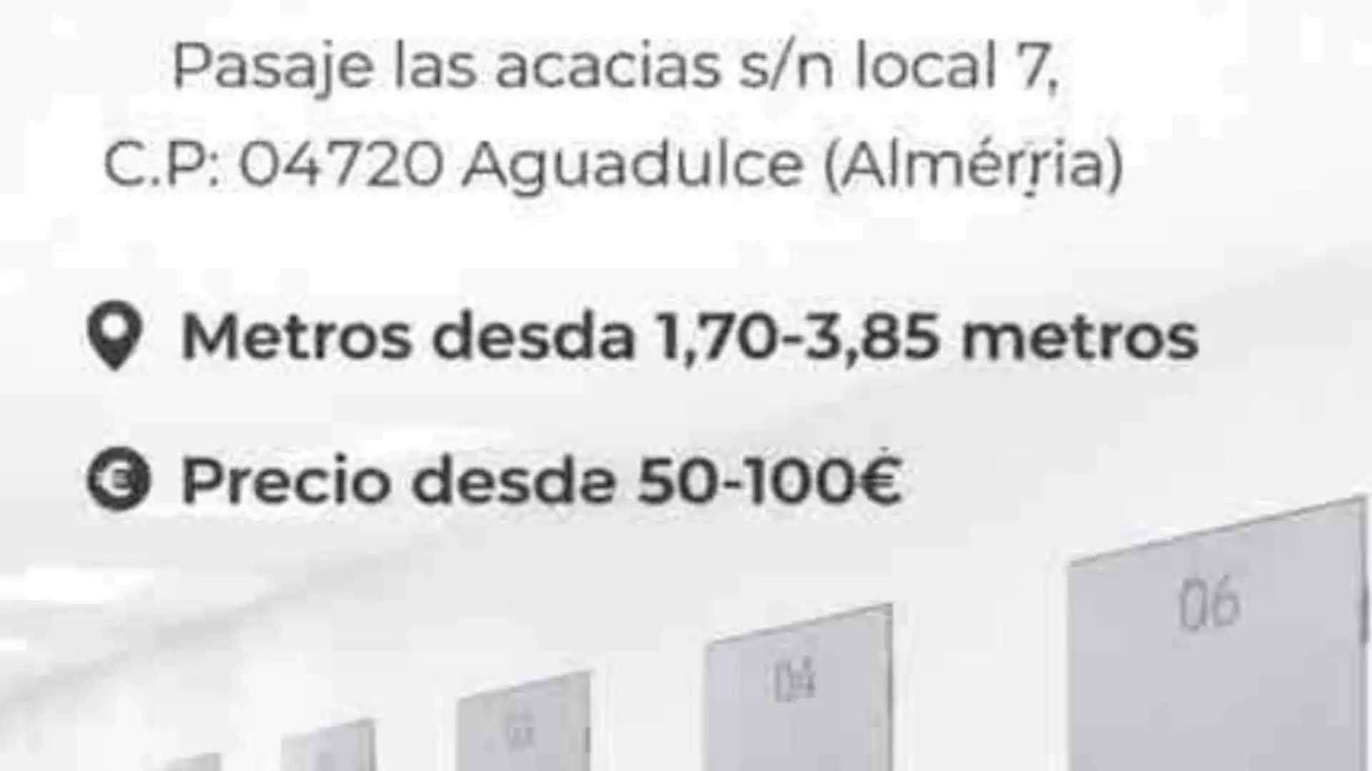 Trastero de alquiler en Paseo de las Acacias, 16, Aguadulce Sur Trastero de alquiler en Roquetas de Mar
