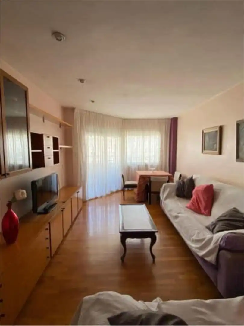 Piso de alquiler en San Antón Sala de estar de Piso de alquiler en Murcia con Calefacción, Terraza y Amueblado