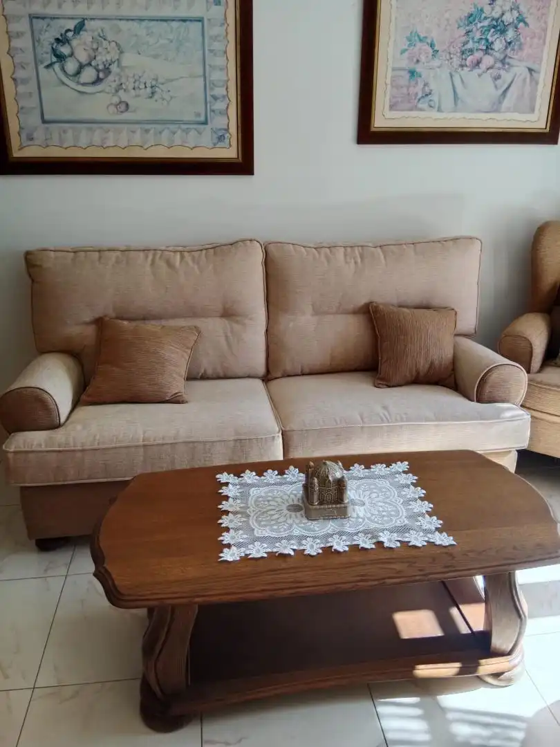 Casa adosada en venta en ZA-L-2326, 11, Villalobos Sala de estar de Casa adosada en venta en Villalobos con Calefacción, Parquet y Trastero