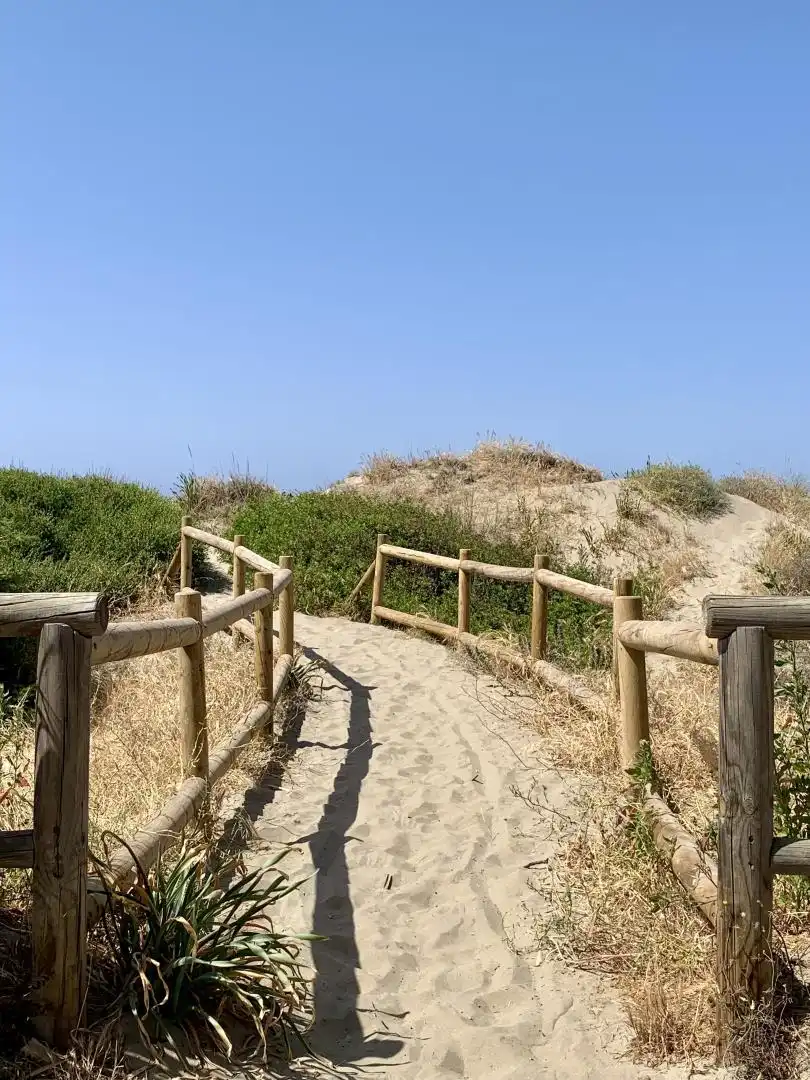 Flat for sale in Urbanizacion Jardines Golondrinas, 18, Romana Playa Exterior view of Flat for sale in Marbella with Air Conditioner, Terrace and Swimming Pool