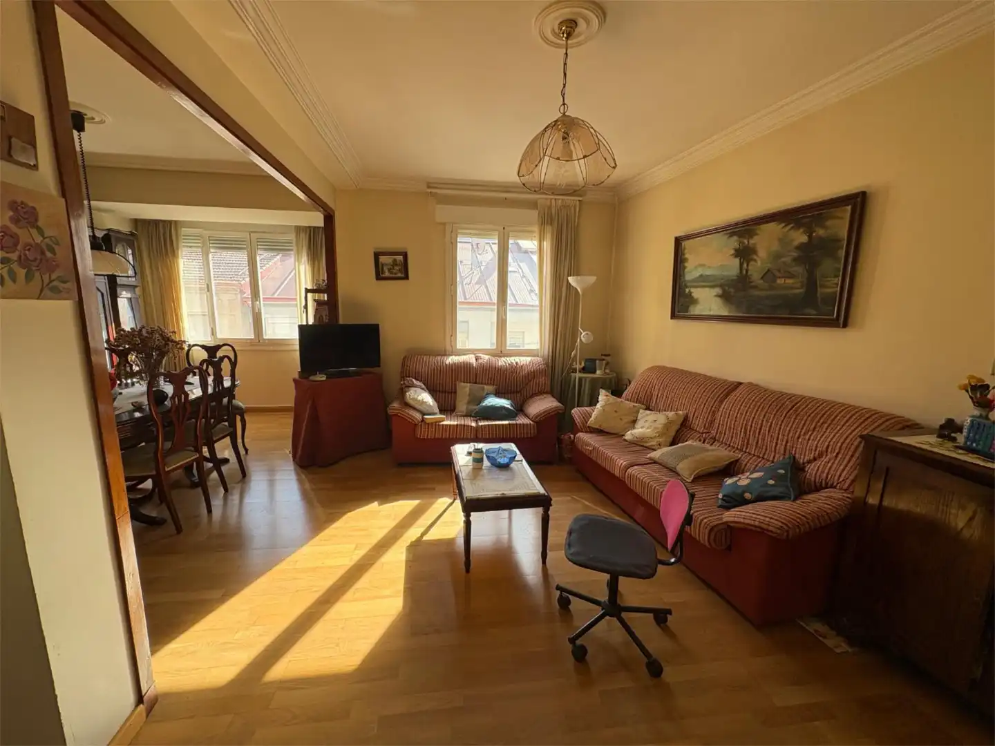Living room of Flat for sale in Ourense Capital   with Balcony